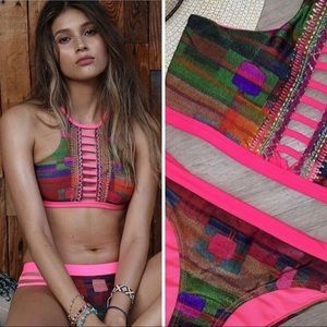 Hand decorated swimsuit